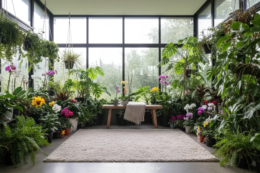 Jardim de Inverno: Beleza e Aconchego em Qualquer Estação!